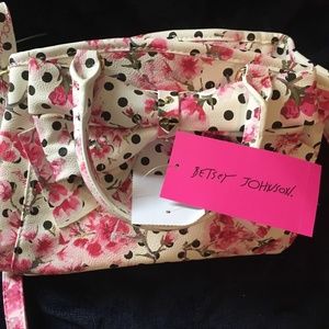 Betsey Johnson Floral Bag